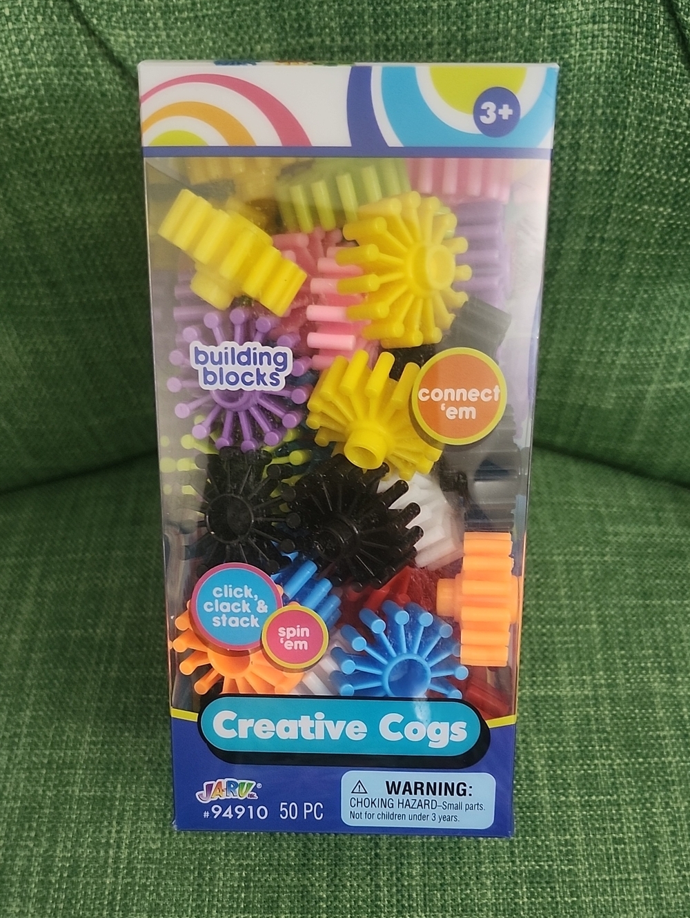 Creative Cogs Building Blocks - Multicolor Connector Toy